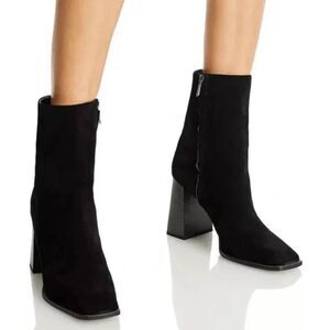 NEW Sam Edelman Black Suede Ivette Bootie 9.5